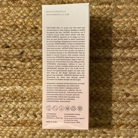 Grace & Stella Spray all day. Rose Spray 8fl oz. - Picture 3 of 5